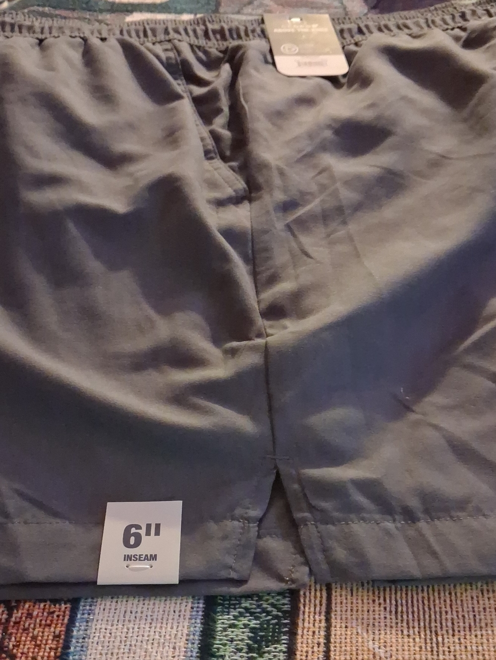 George Men's Athletic Shorts in Charcoal Gray